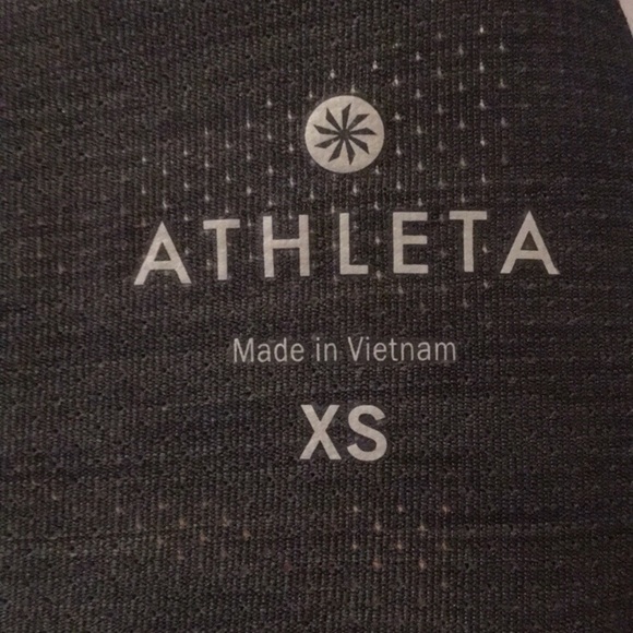 Athleta‎ Uppercut Tank charcoal hot pink 437577 XS - Picture 5 of 7